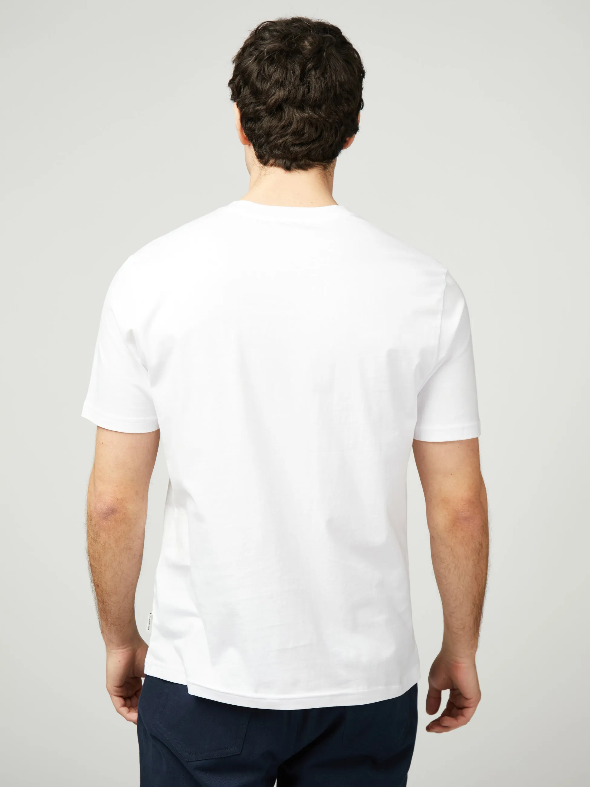 Signature Tee - White sold by Ben Sherman product image thumbnail 3