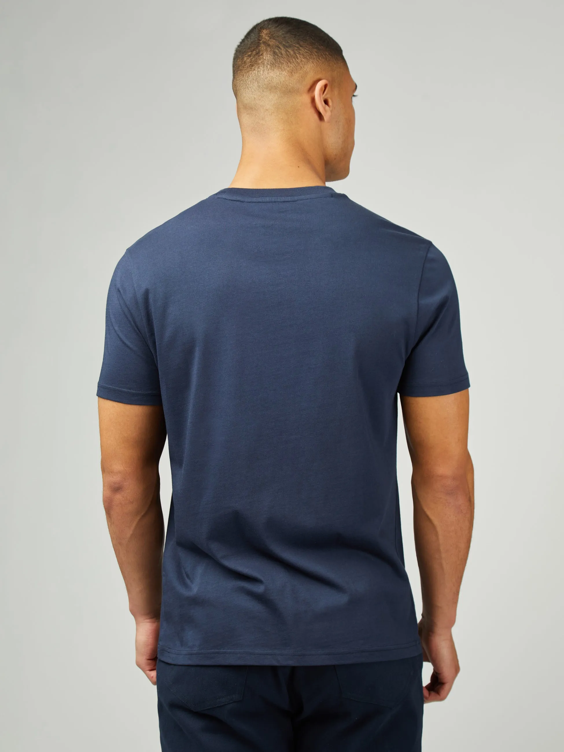 Signature Target Tee - Dark Navy sold by Ben Sherman product image thumbnail 3