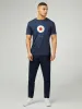 Signature Target Tee - Dark Navy sold by Ben Sherman