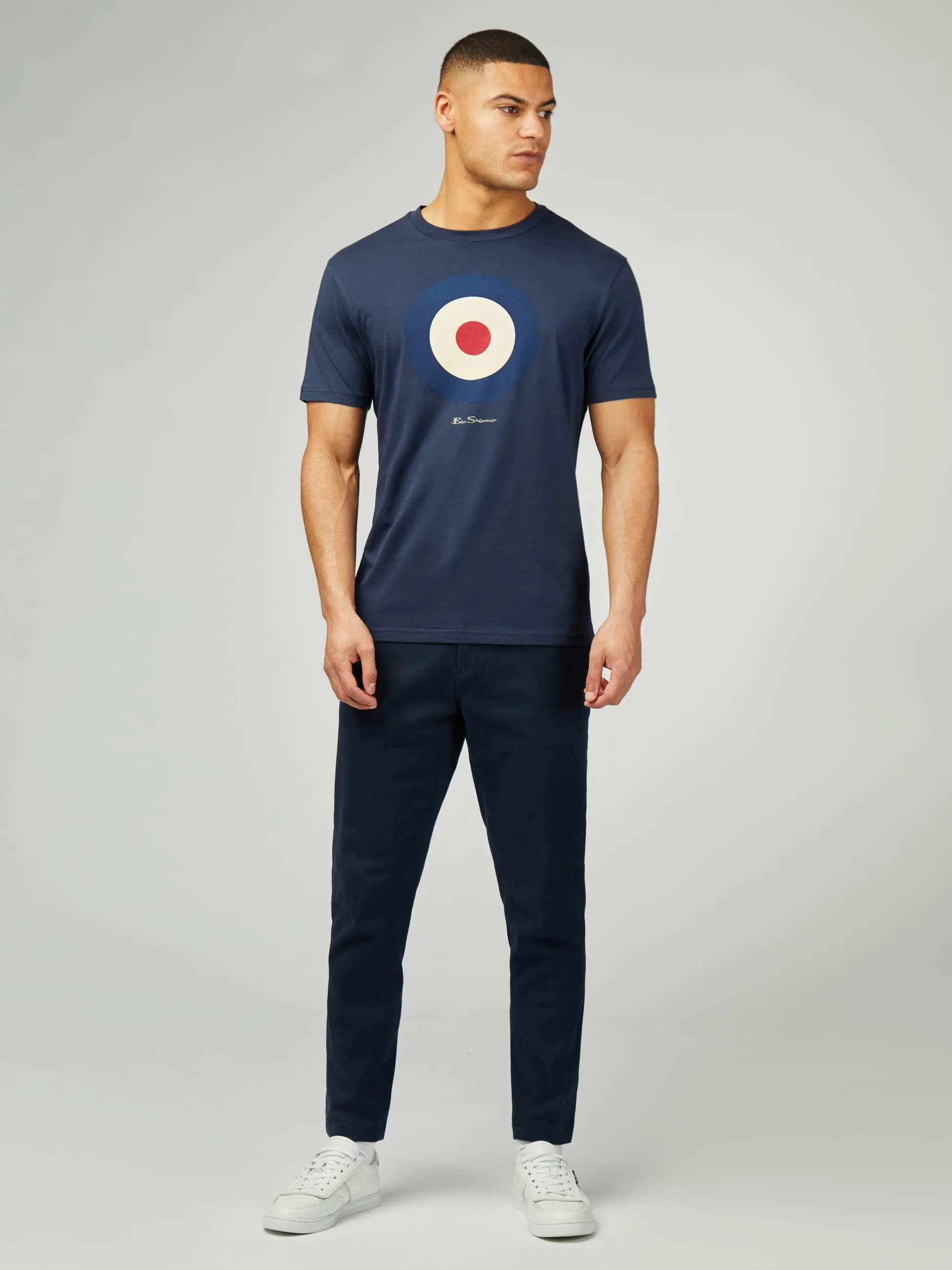 Signature Target Tee - Dark Navy sold by Ben Sherman product image thumbnail 2