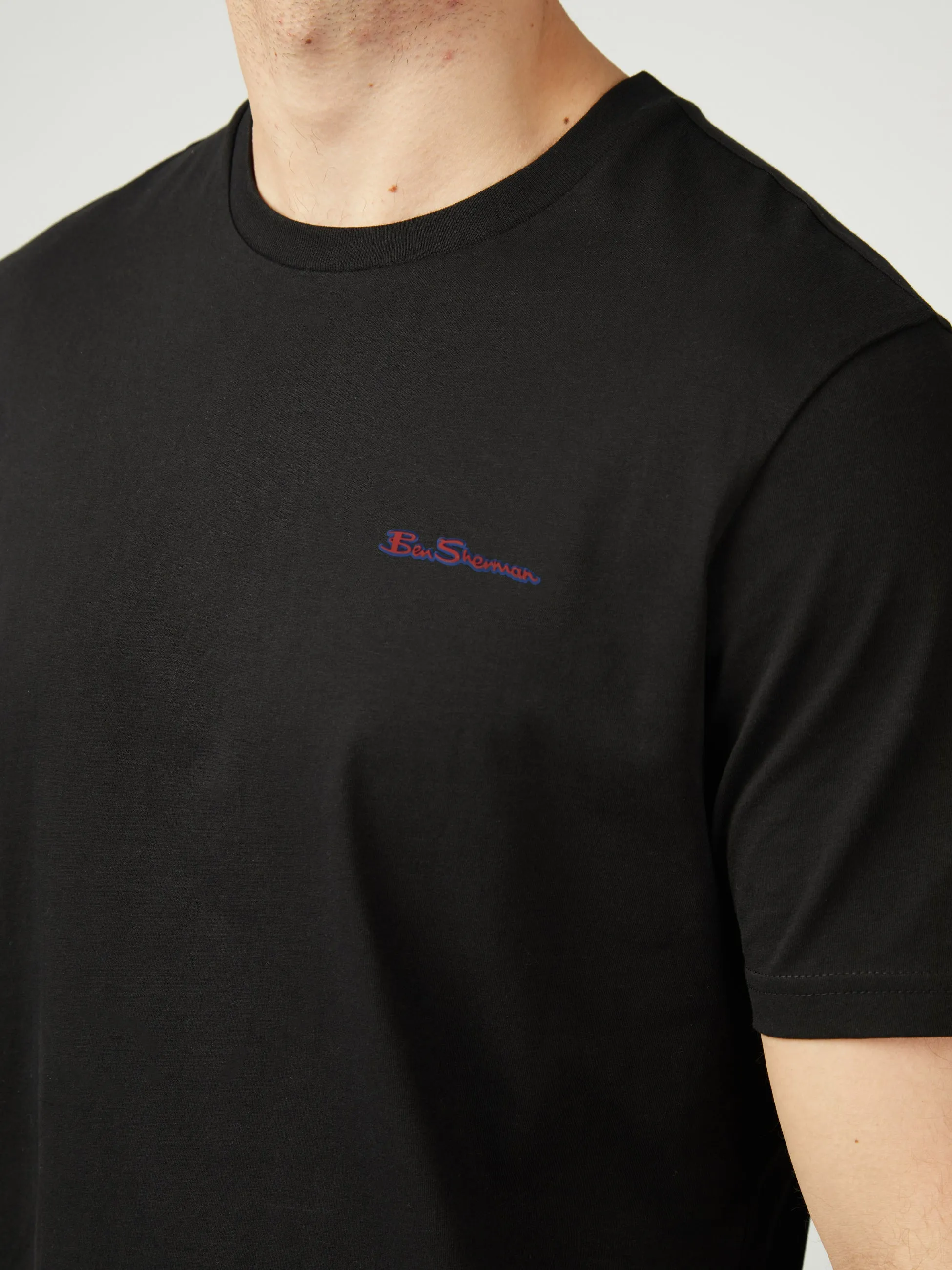 Signature Tee - Black sold by Ben Sherman product image thumbnail 5