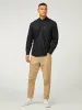Signature Oxford Long Sleeve - Black sold by Ben Sherman