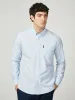 Signature Oxford Long Sleeve - Sky sold by Ben Sherman