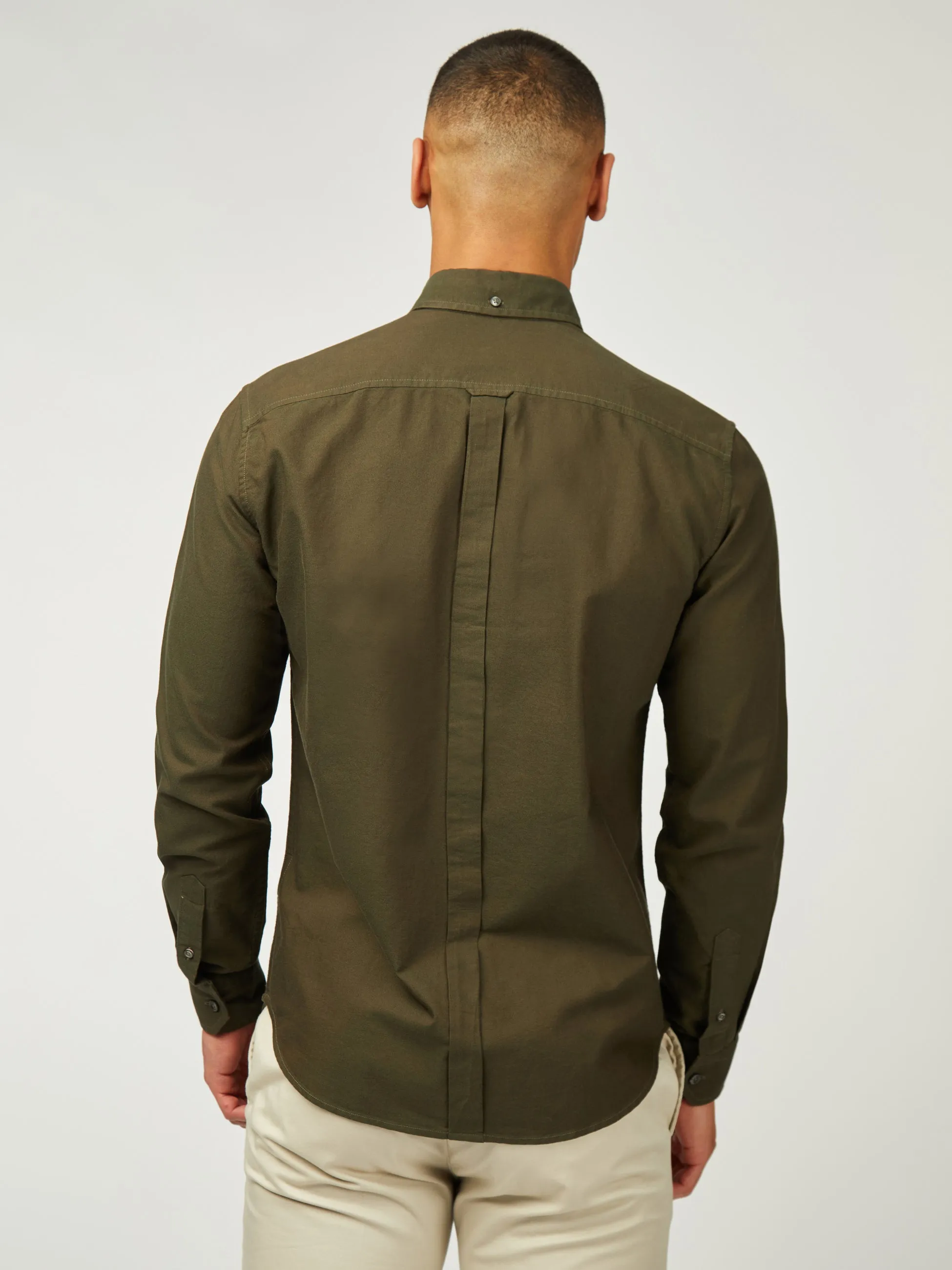 Signature Oxford Long Sleeve - Camouflage sold by Ben Sherman product image thumbnail 3