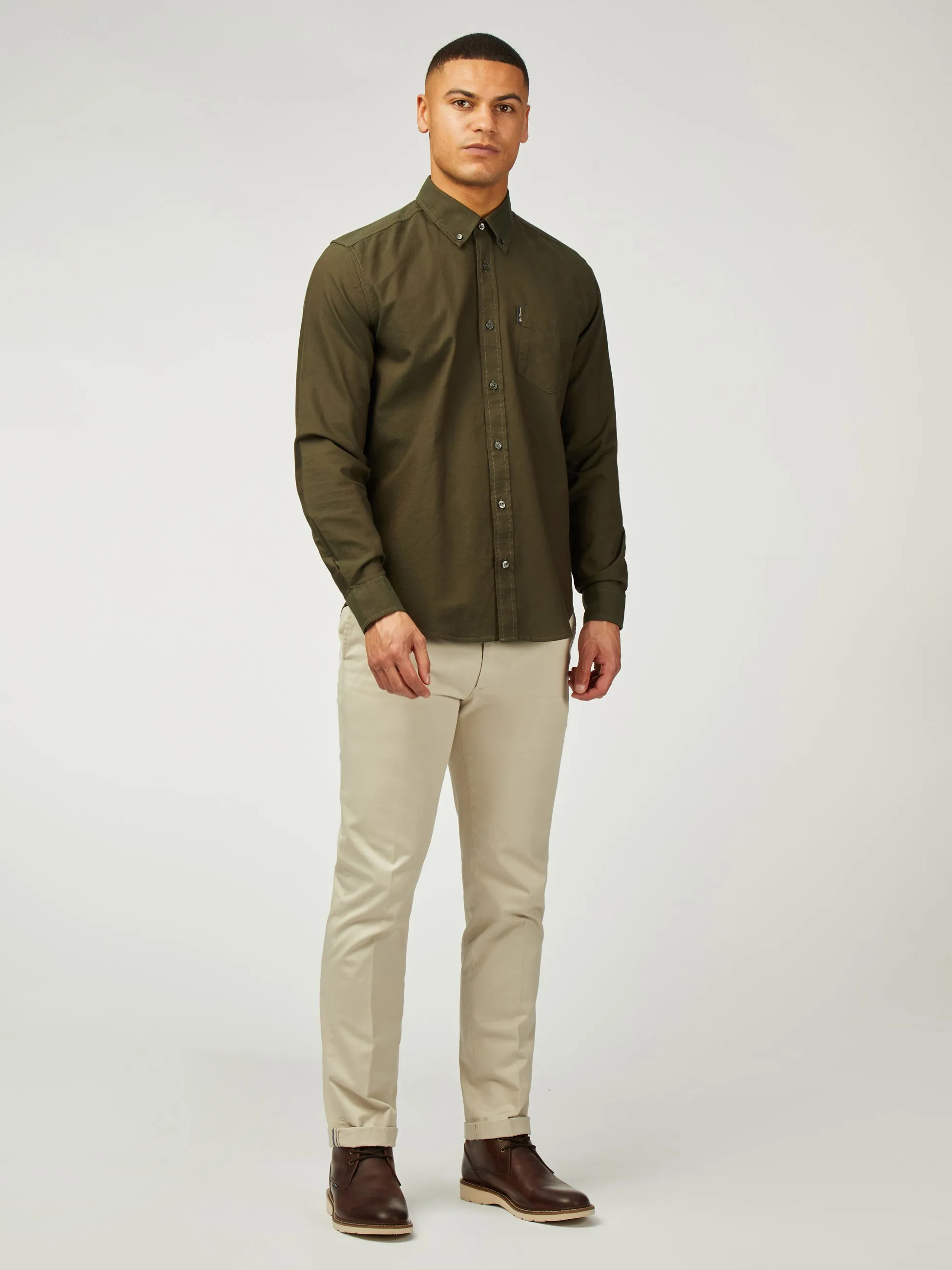 Signature Oxford Long Sleeve - Camouflage sold by Ben Sherman product image thumbnail 2