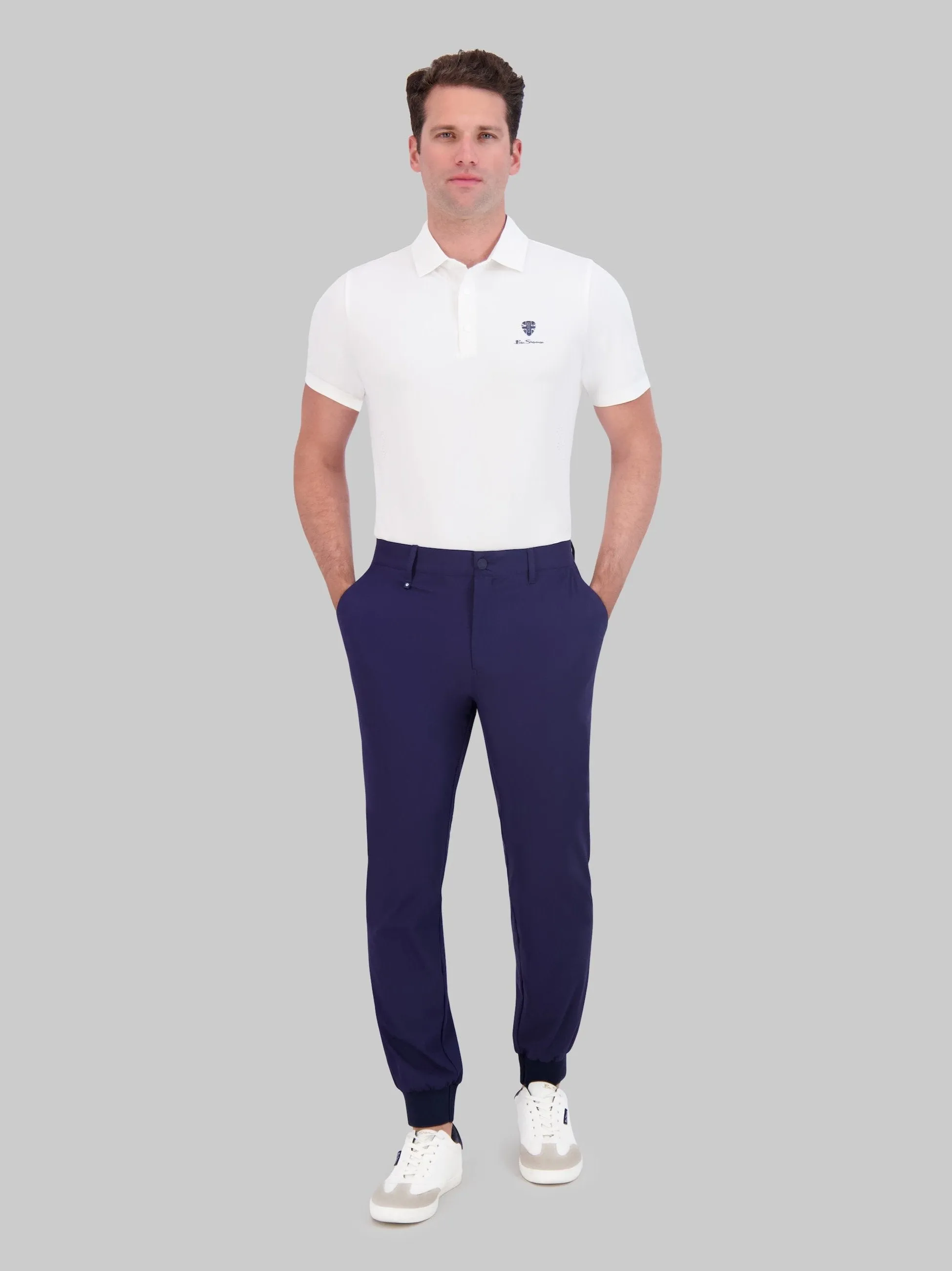 4Way Stretch Tech Jogger - Navy sold by Ben Sherman