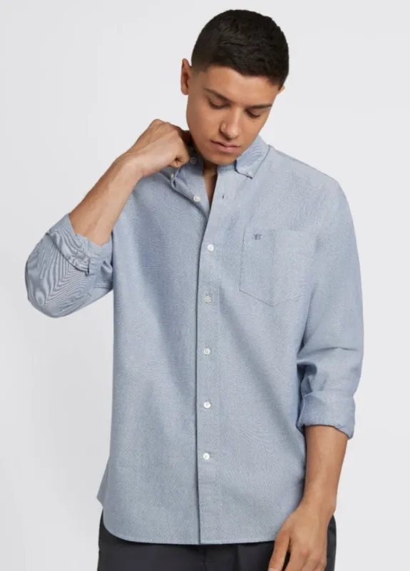 Brighton Oxford Organic Shirt - Navy sold by Ben Sherman