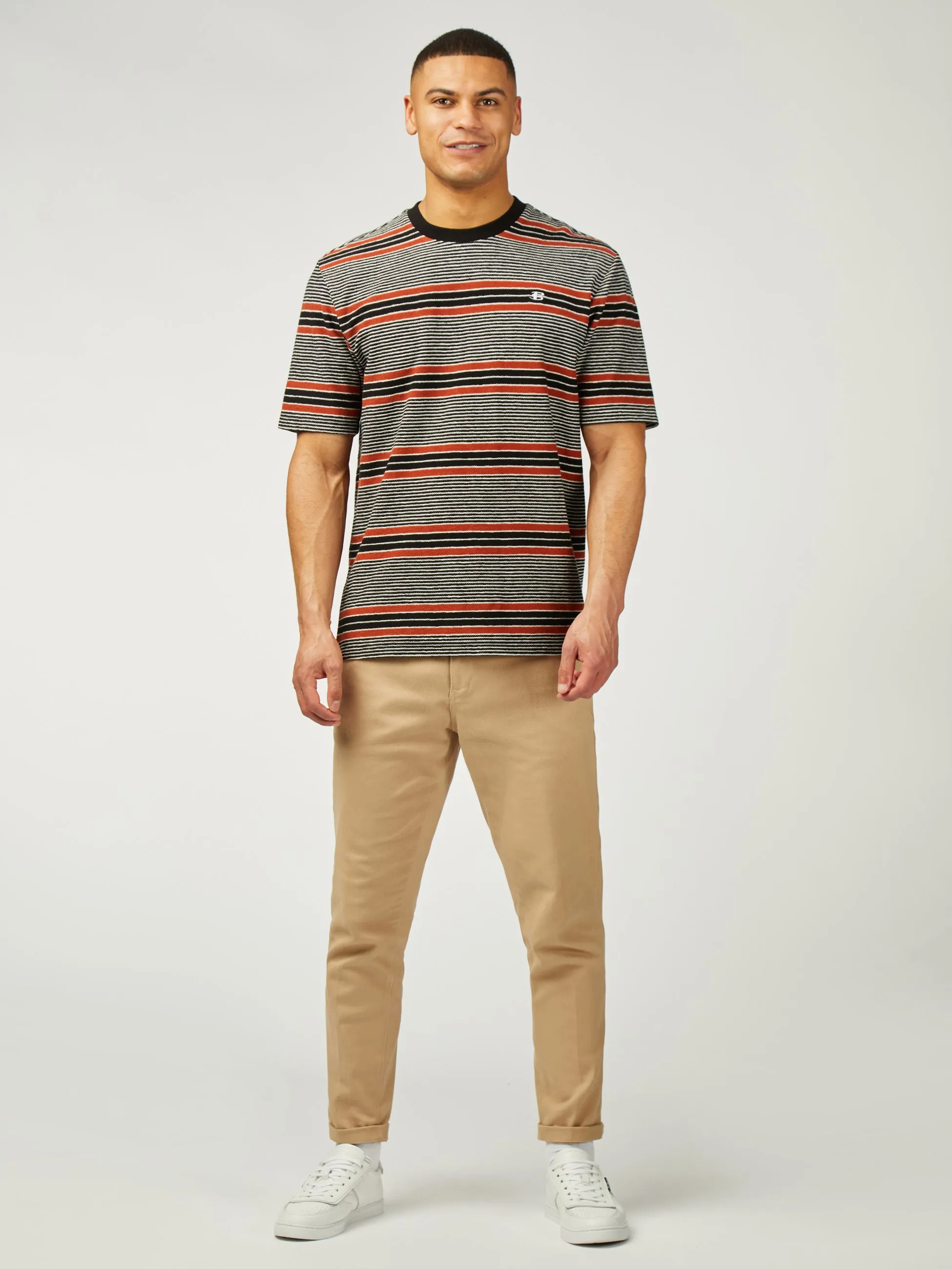 B By Ben Sherman Stripe Tee - Black sold by Ben Sherman product image thumbnail 2