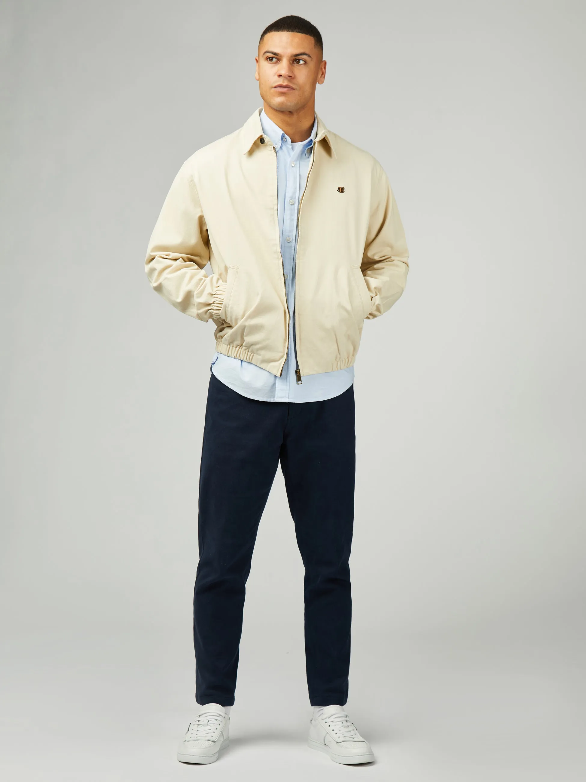 B By Ben Sherman Sports Blouson - Fog sold by Ben Sherman product image thumbnail 2