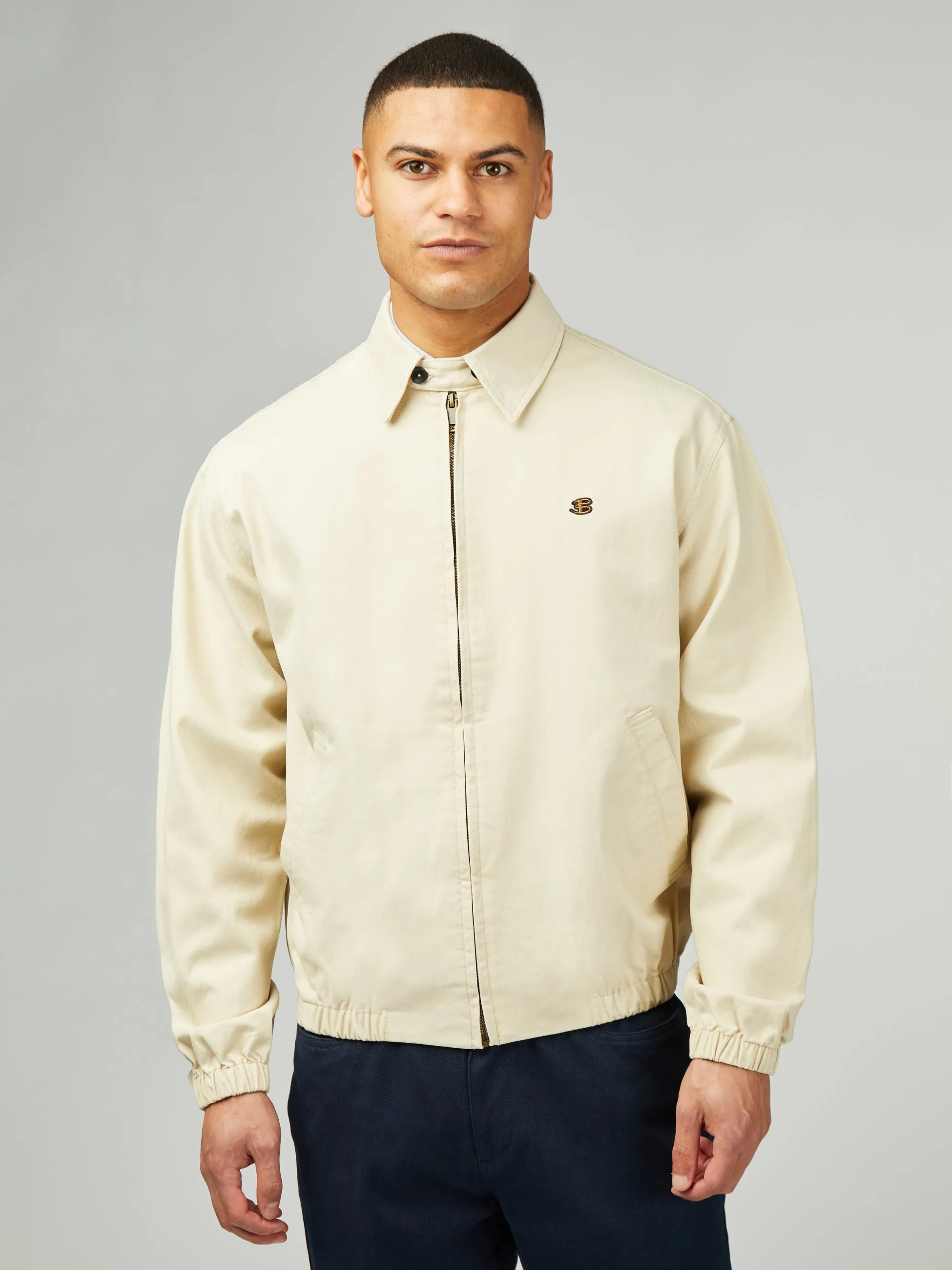B By Ben Sherman Sports Blouson - Fog sold by Ben Sherman