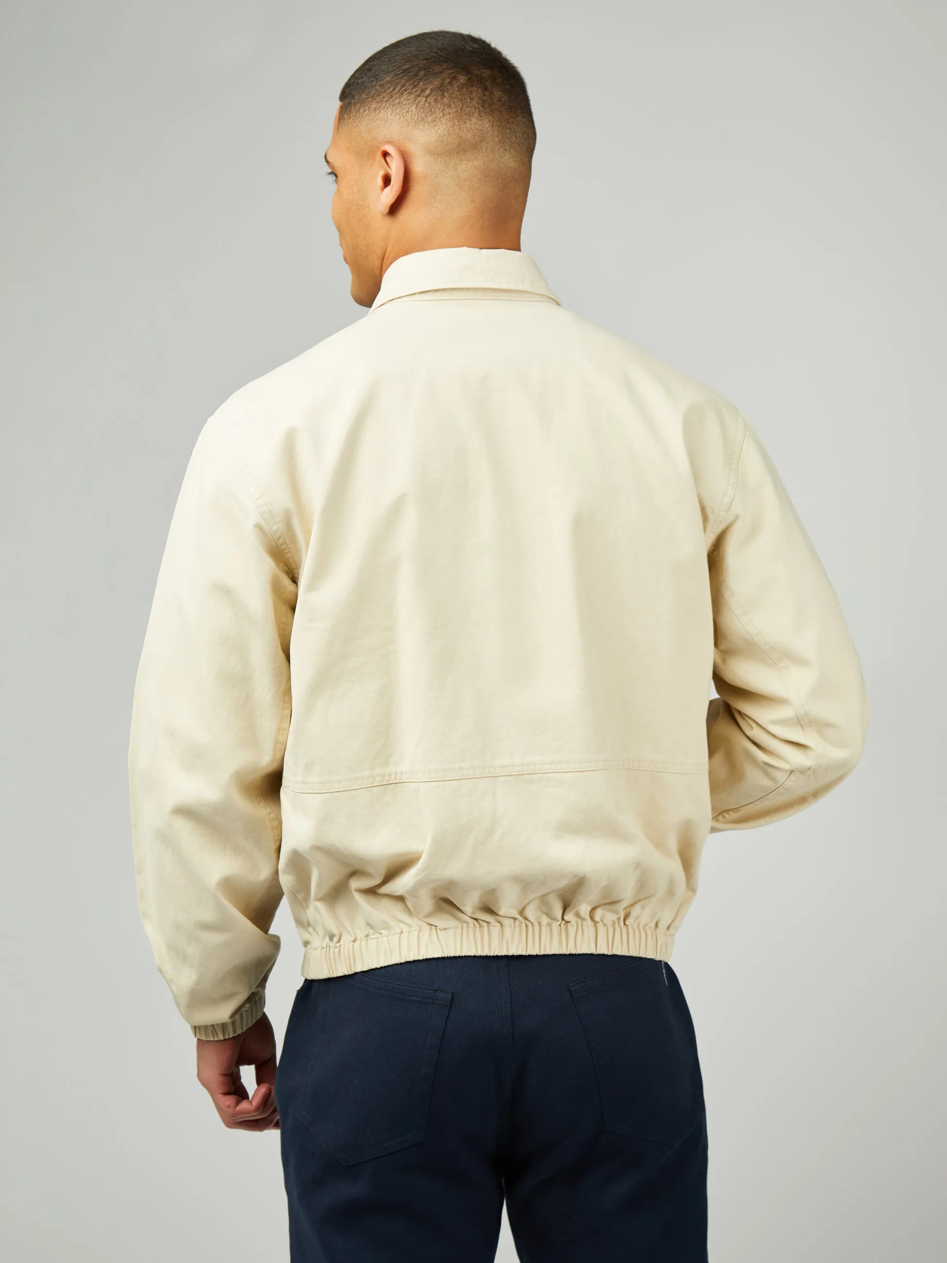 B By Ben Sherman Sports Blouson - Fog sold by Ben Sherman product image thumbnail 3