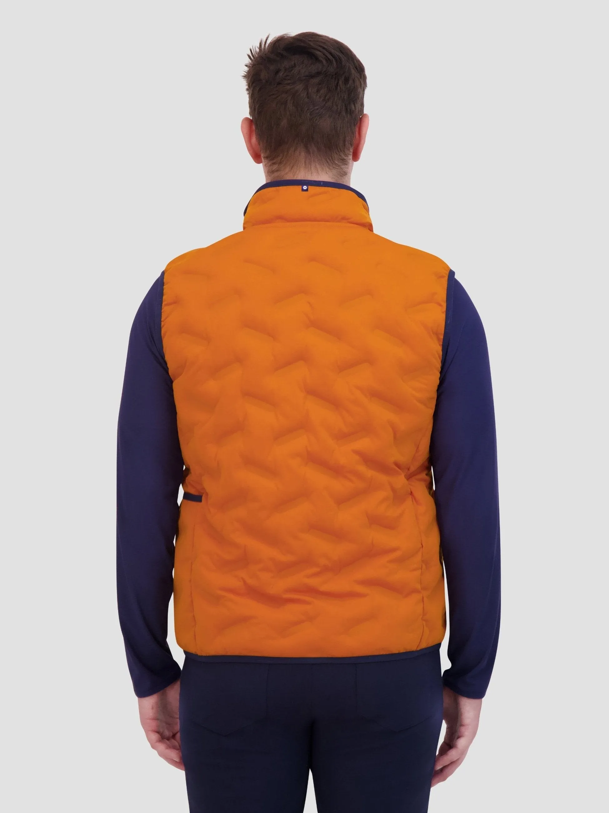 4Way Stretch Seamless Quilt Vest - Amber sold by Ben Sherman product image thumbnail 5