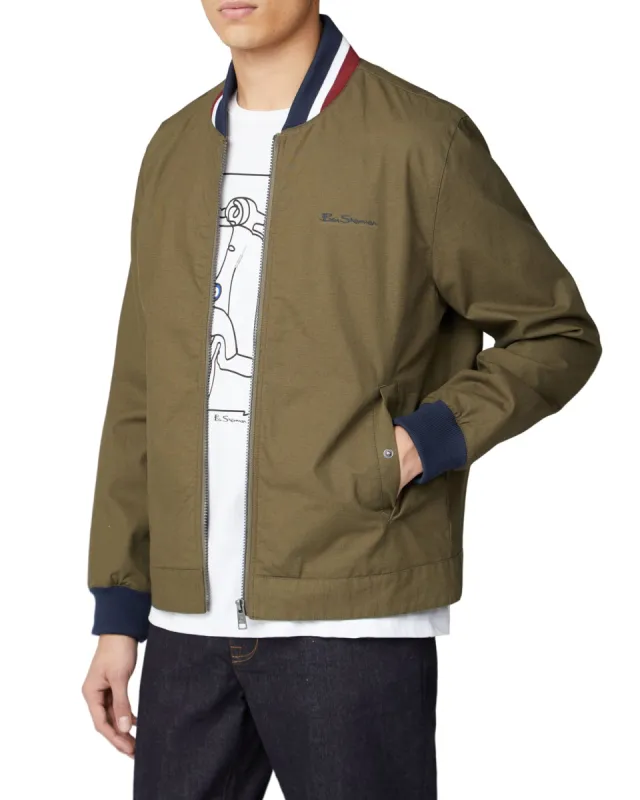 Ripstop Bomber - Khaki made by Ben Sherman