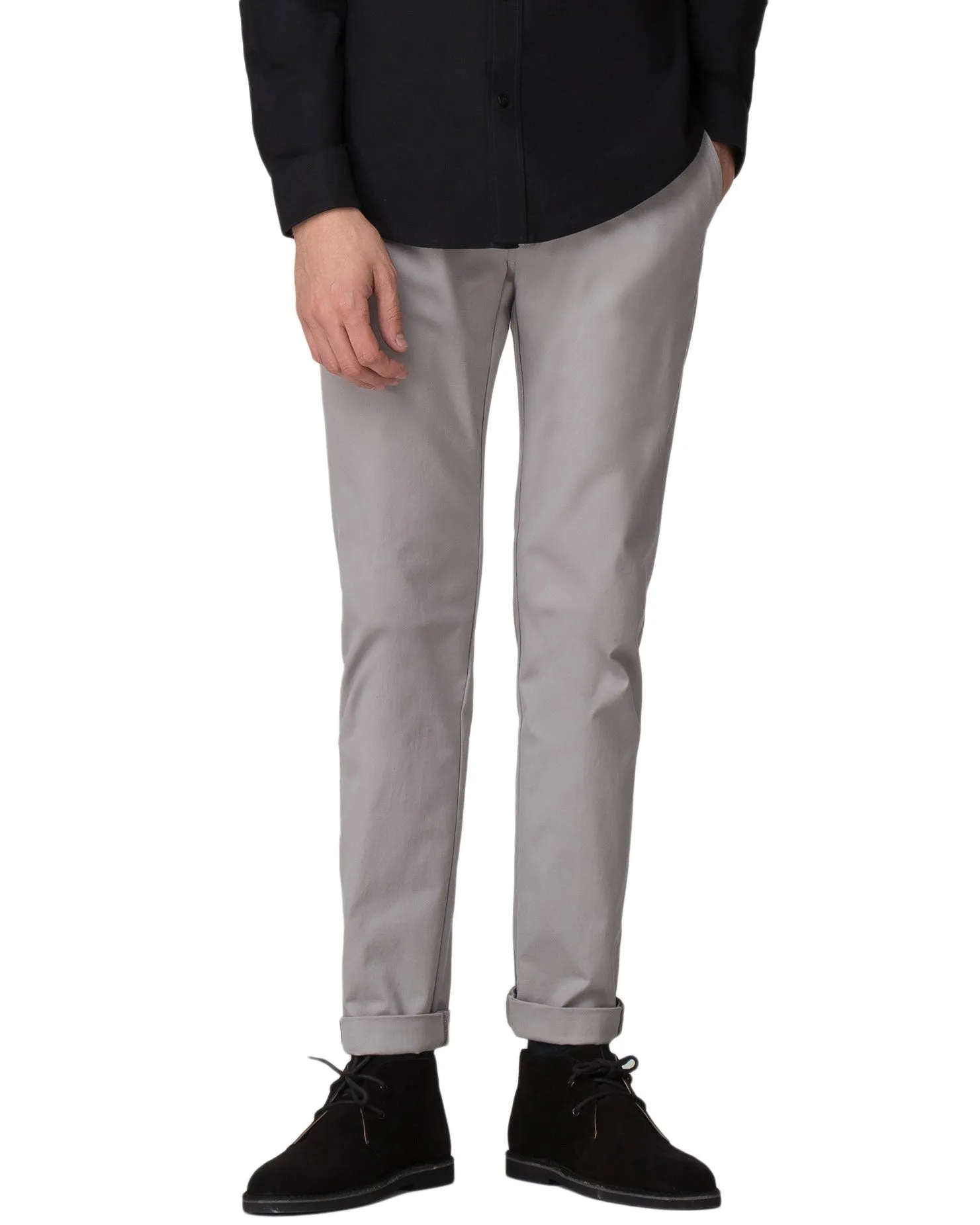 Skinny Stretch Chino Pant - Light Ash sold by Ben Sherman