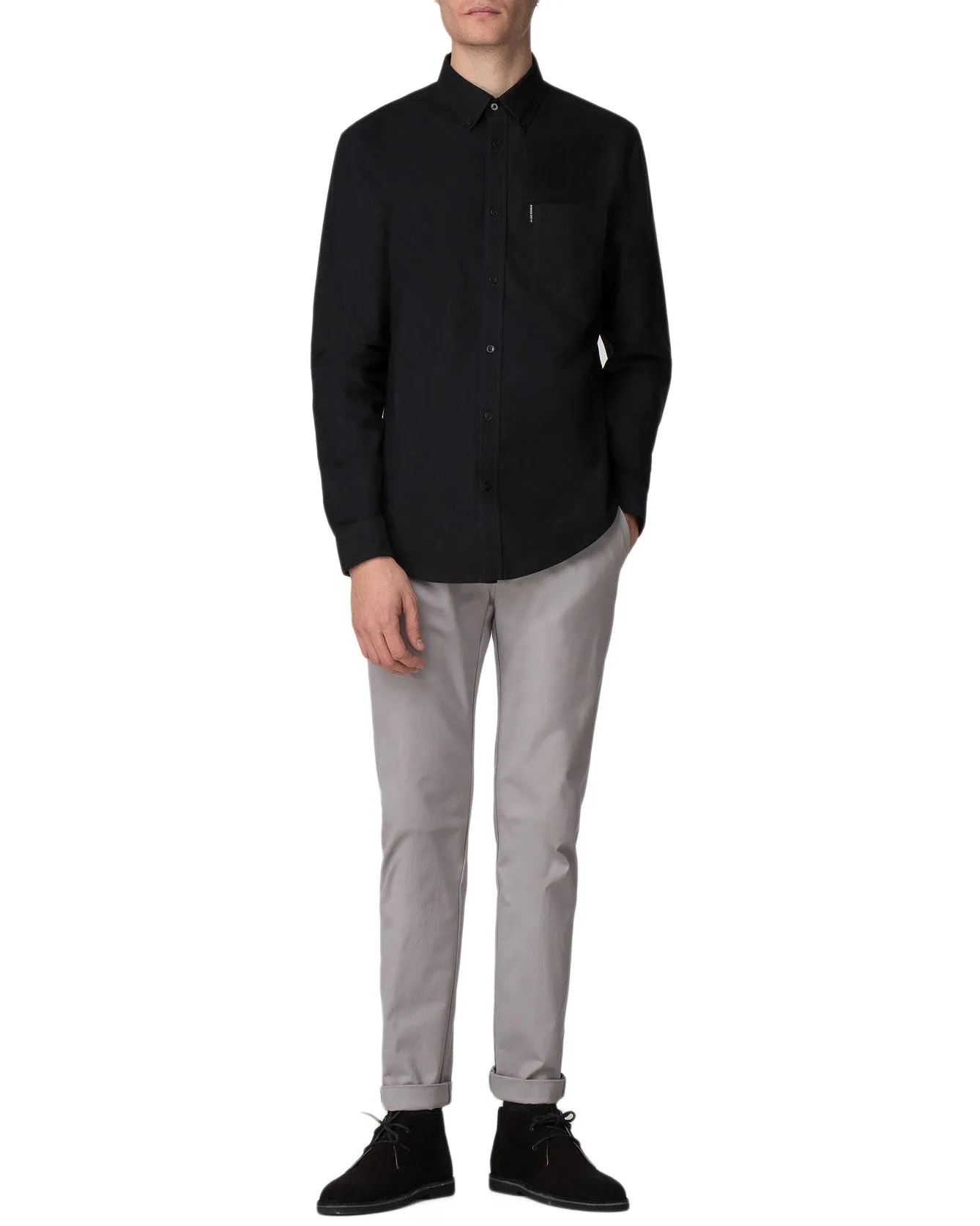 Skinny Stretch Chino Pant - Light Ash sold by Ben Sherman product image thumbnail 4