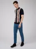Button-Through Mod Knit Polo - Dark Navy sold by Ben Sherman