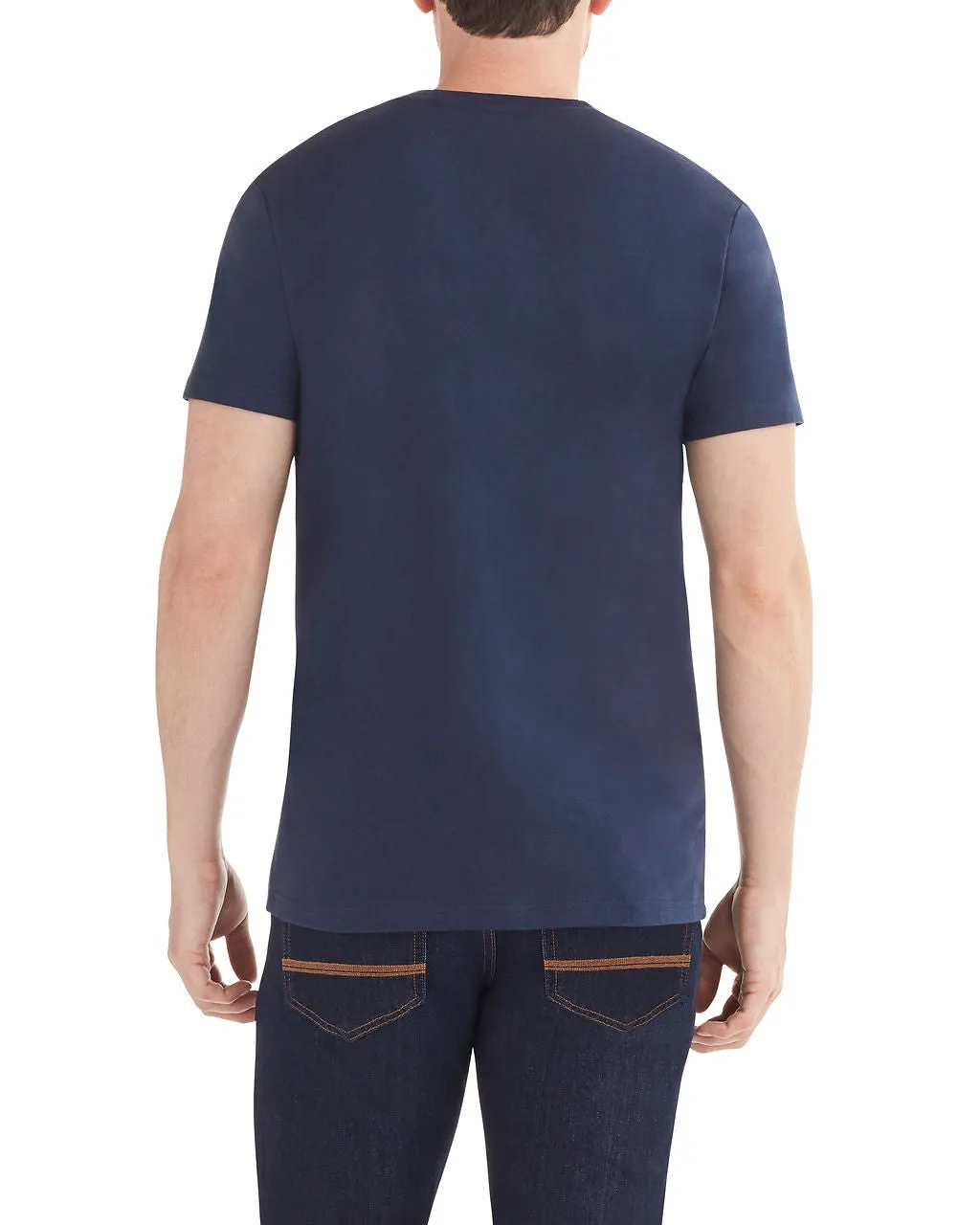 Ombre Stripe Print Styled T-Shirt - Navy sold by Ben Sherman product image thumbnail 2