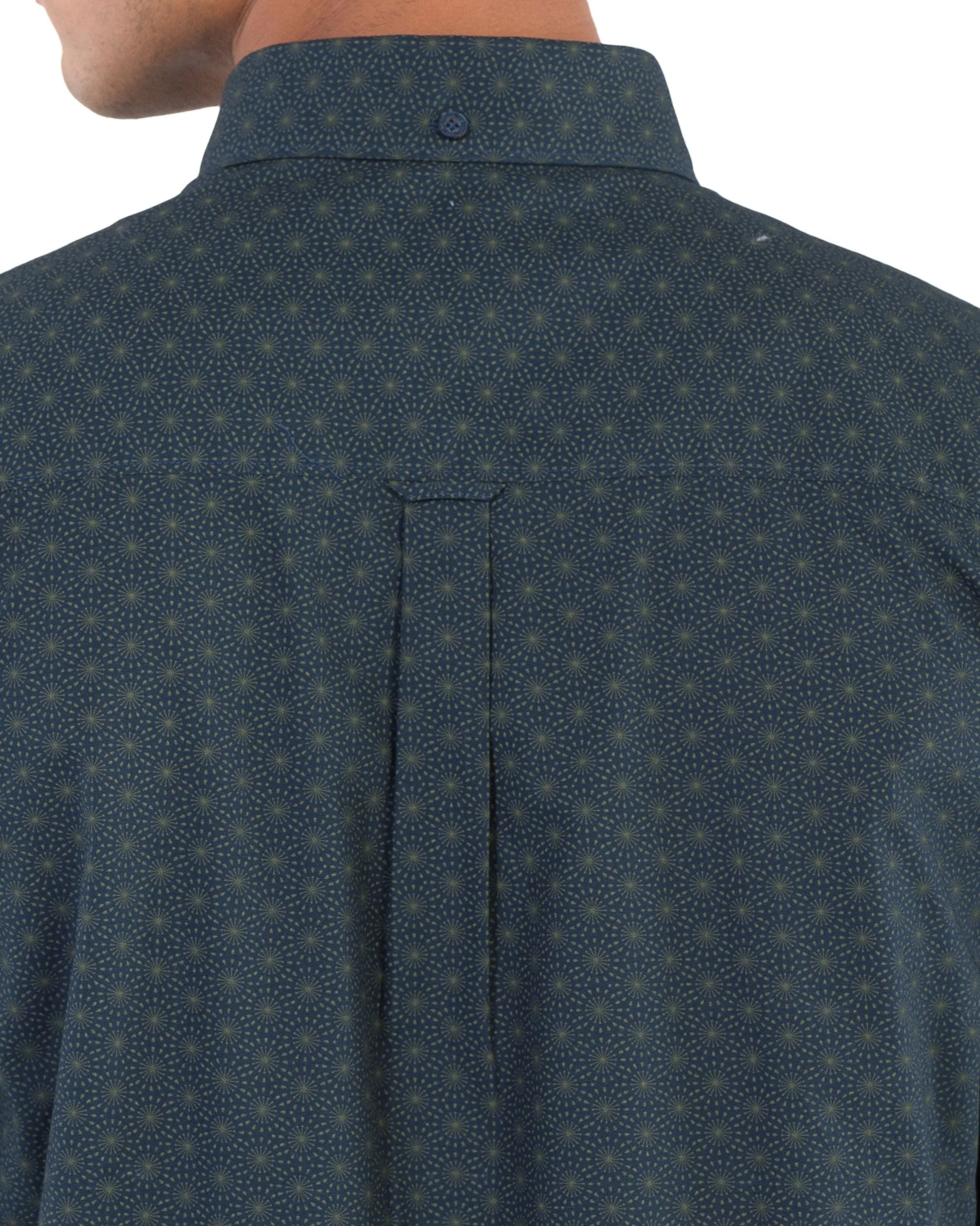Long-Sleeve Target Floral Print Shirt - Navy sold by Ben Sherman product image thumbnail 4