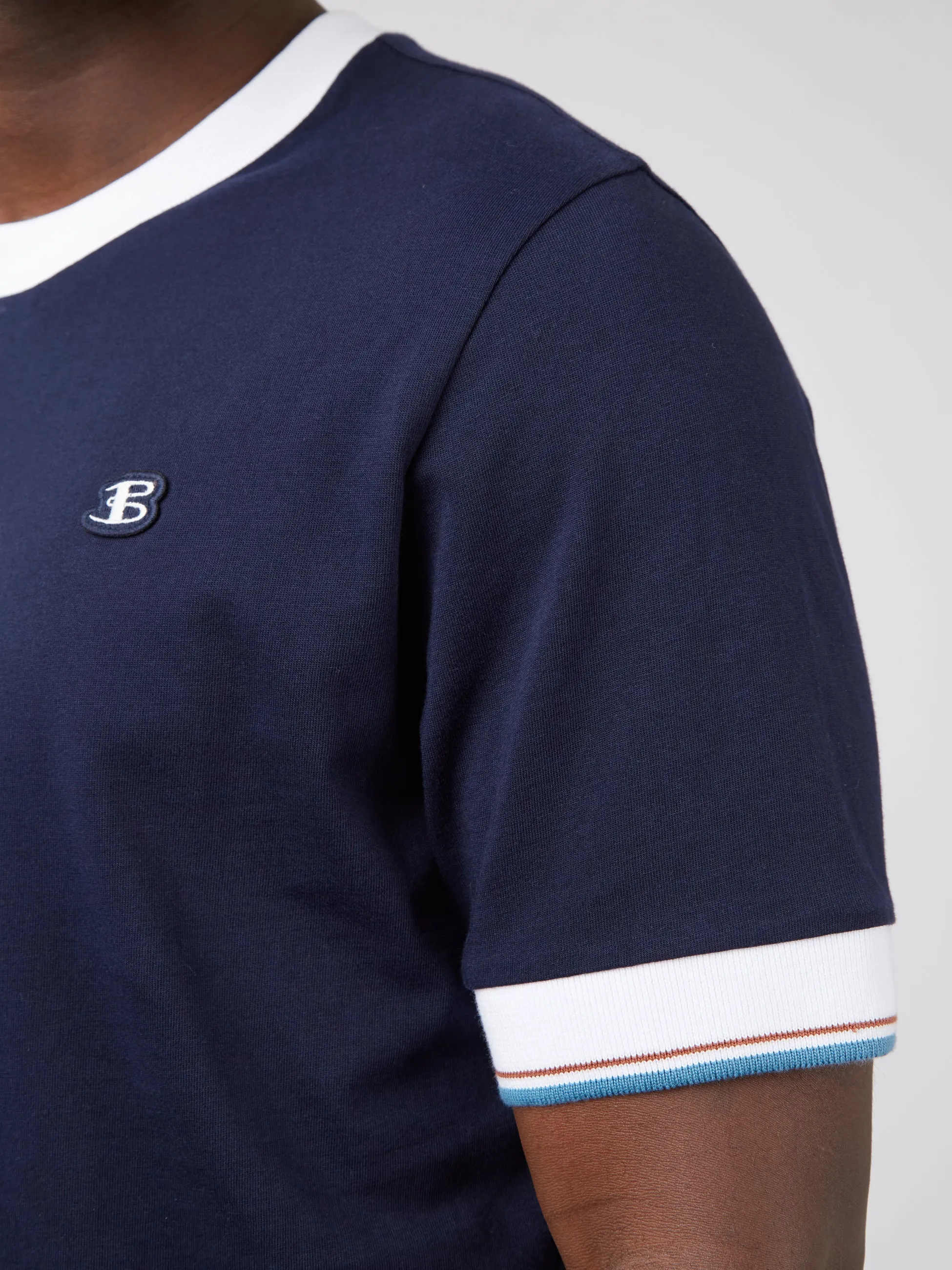 B by Ben Sherman Ringer Tee - Marine sold by Ben Sherman product image thumbnail 3