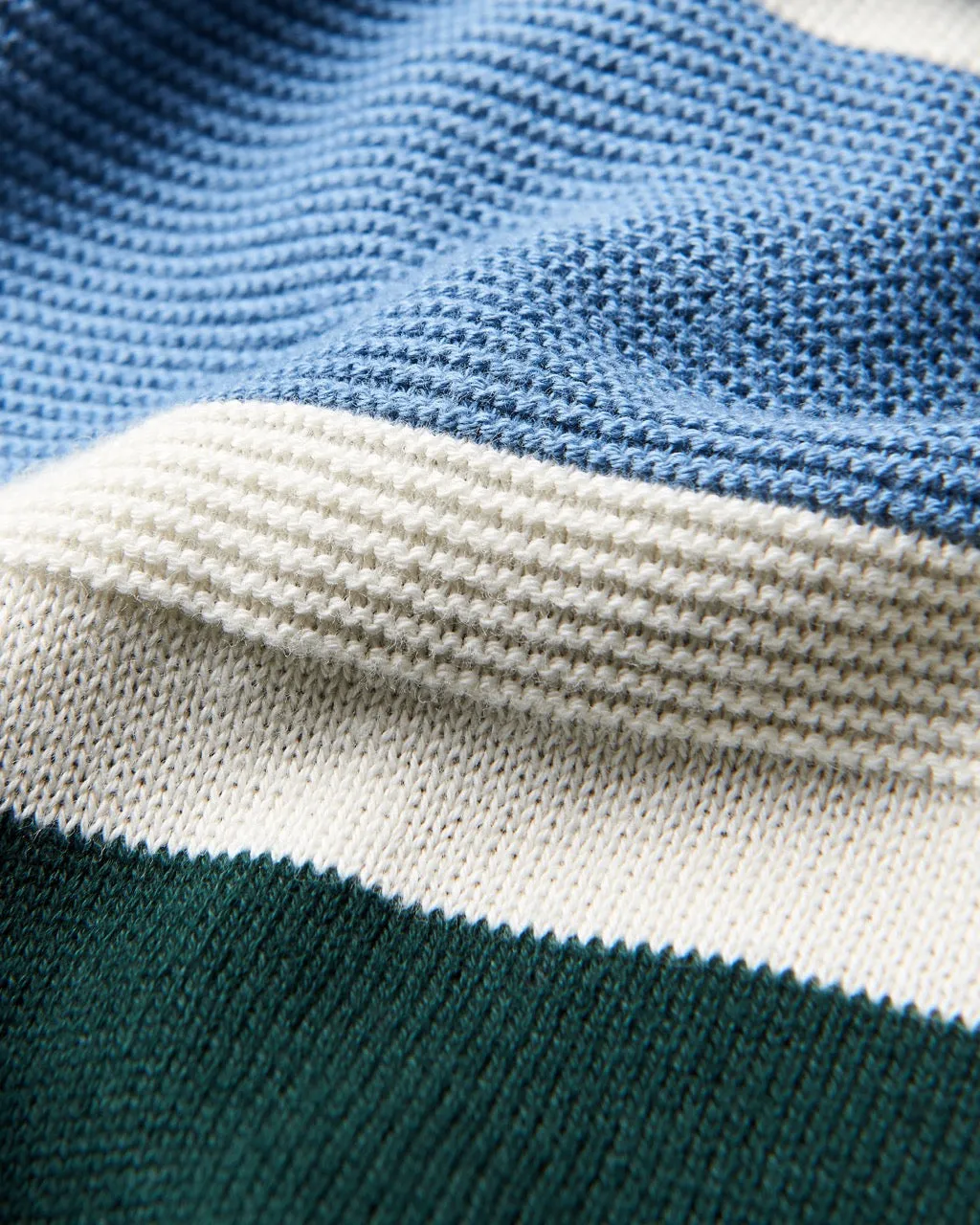 Chest Stripe Crewneck Sweater - Green sold by Ben Sherman product image thumbnail 4