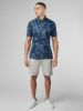 B by Ben Sherman Abstract Leaf Print - Blue Denim sold by Ben Sherman
