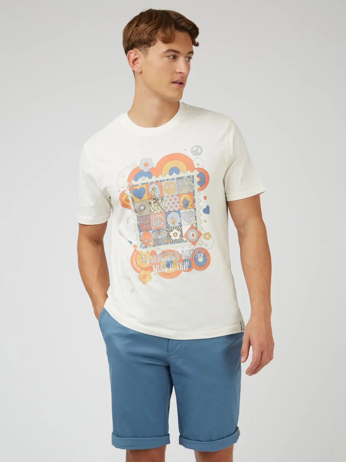 Signature 1960s Graphic Tee sold by Ben Sherman product image thumbnail 5