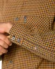 Long-Sleeve Classic Gingham Shirt - Mustard sold by Ben Sherman