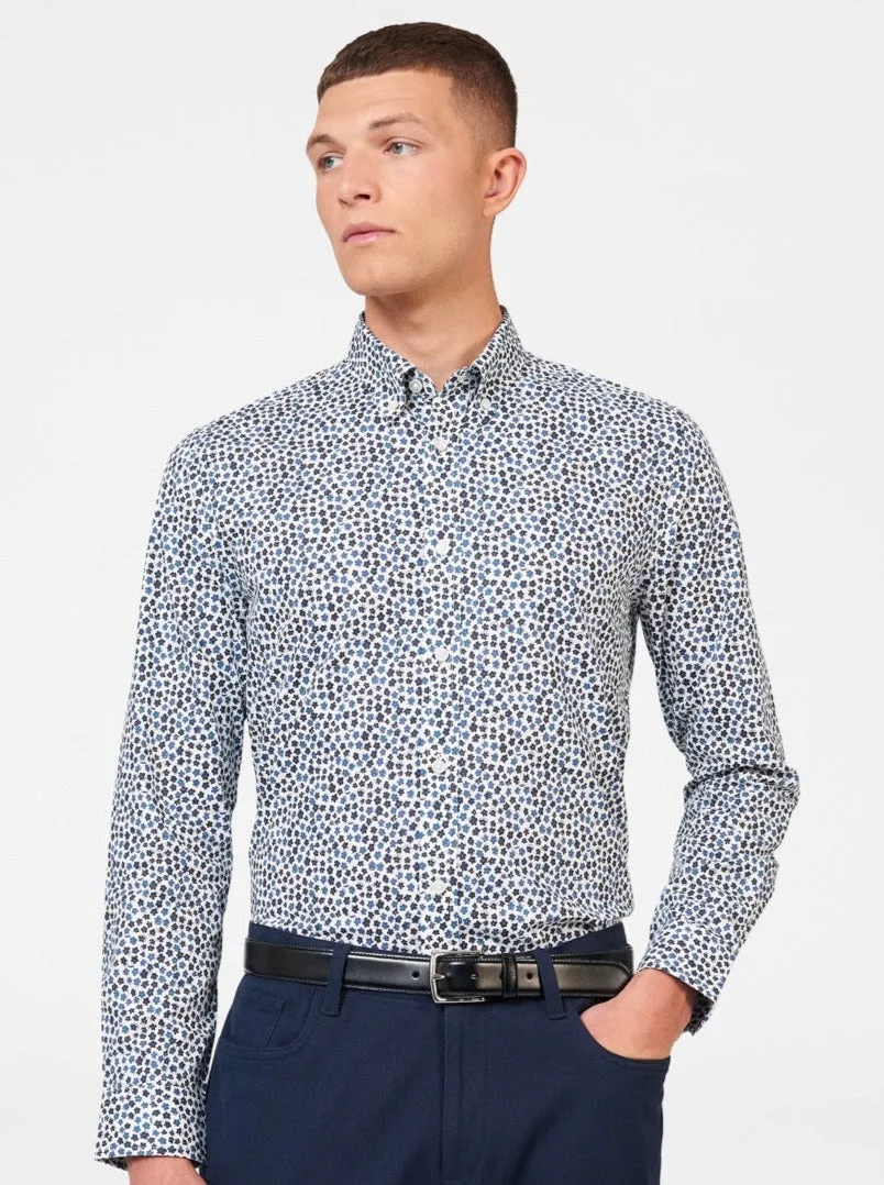Ditsy Floral Print Long Sleeve Shirt sold by Ben Sherman