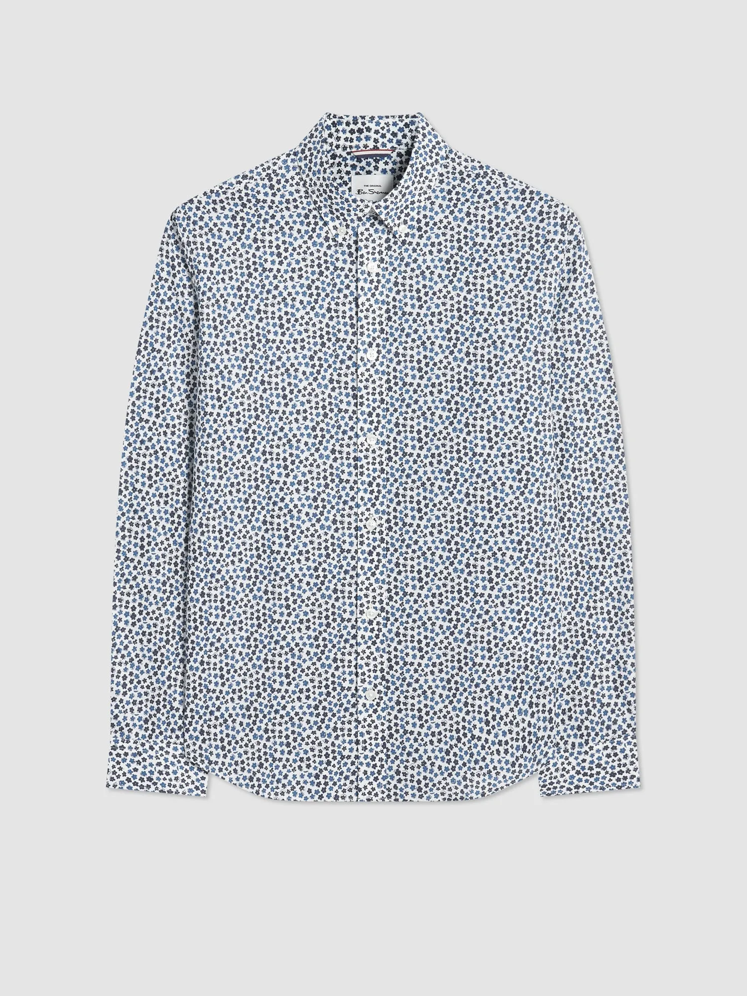 Ditsy Floral Print Long Sleeve Shirt sold by Ben Sherman product image thumbnail 2