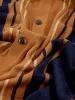 Iconic Vertical-Stripe Button-Through Mod Polo - Caramel sold by Ben Sherman