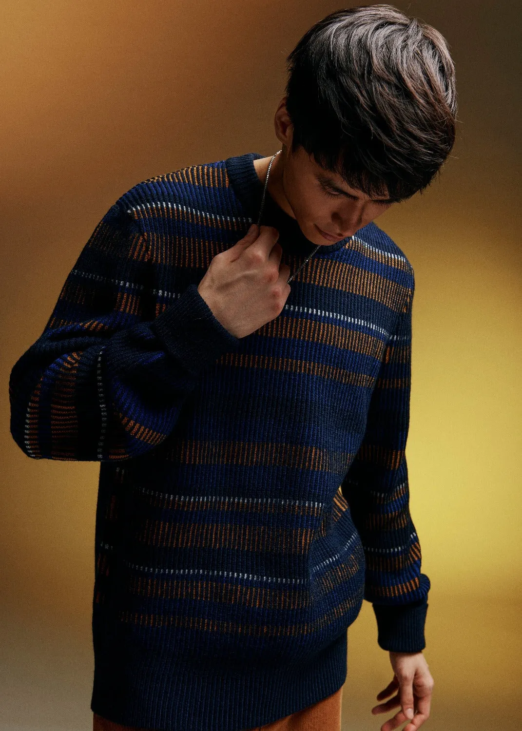 B by Ben Sherman Stripe Knit Sweater sold by Ben Sherman product image thumbnail 2