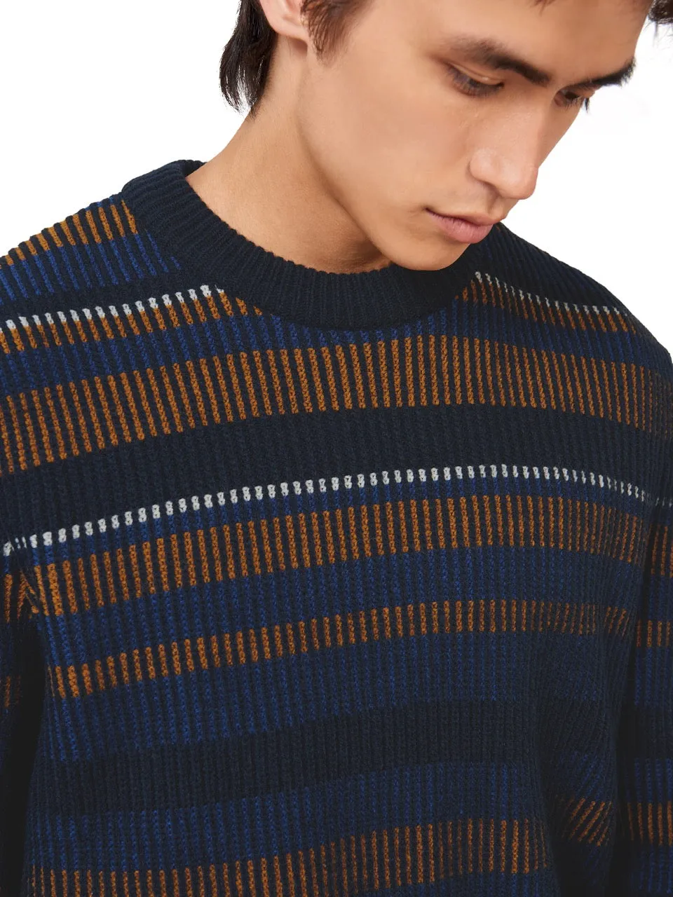 B by Ben Sherman Stripe Knit Sweater sold by Ben Sherman product image thumbnail 3