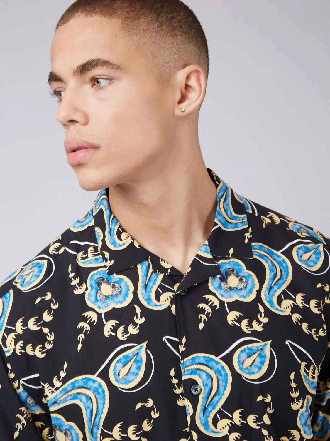 B by Ben Sherman Floral Print Shirt sold by Ben Sherman