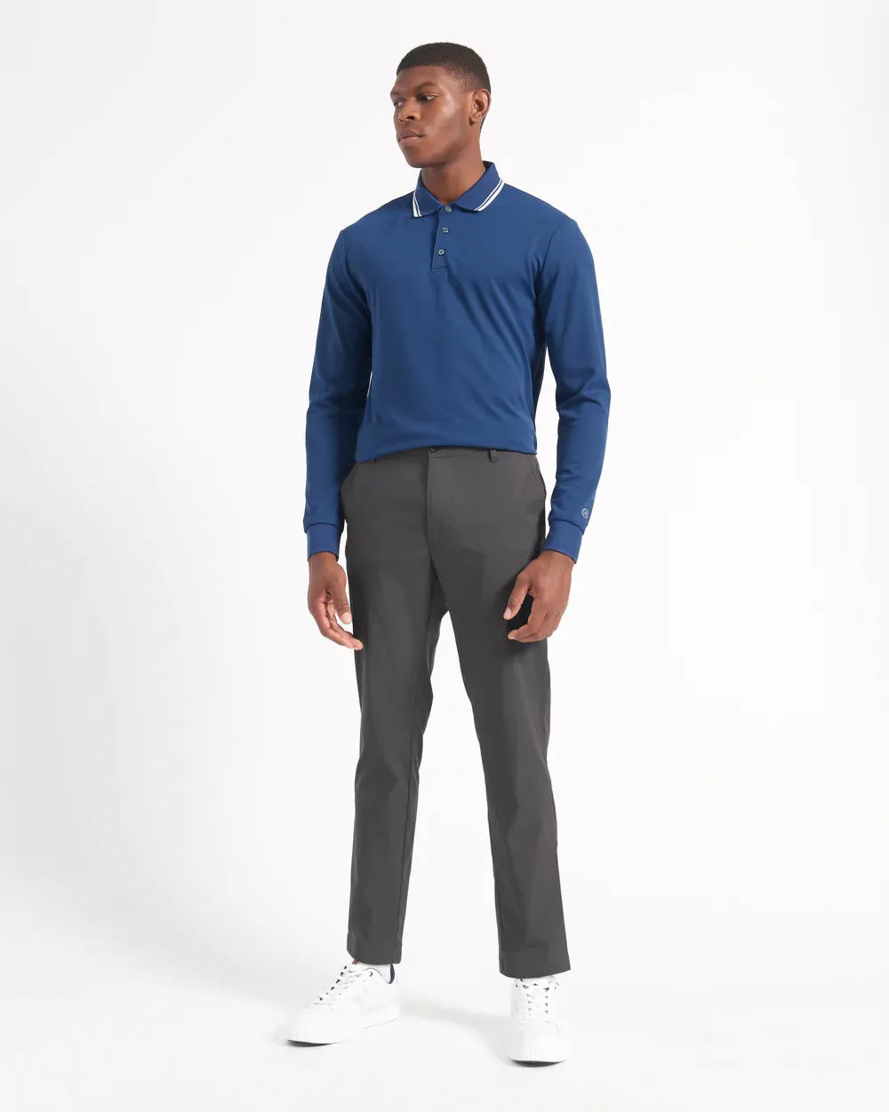 24/7 Motion Stretch Slim Chino - Slate Grey sold by Ben Sherman product image thumbnail 2