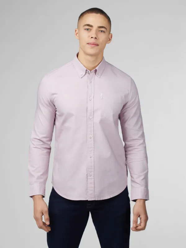 Signature Oxford Long Sleeve - Violet sold by Ben Sherman