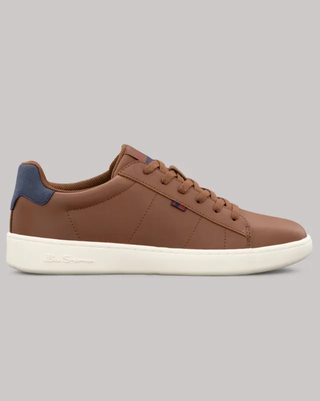 Hampton Court Sneaker - Chestnut sold by Ben Sherman