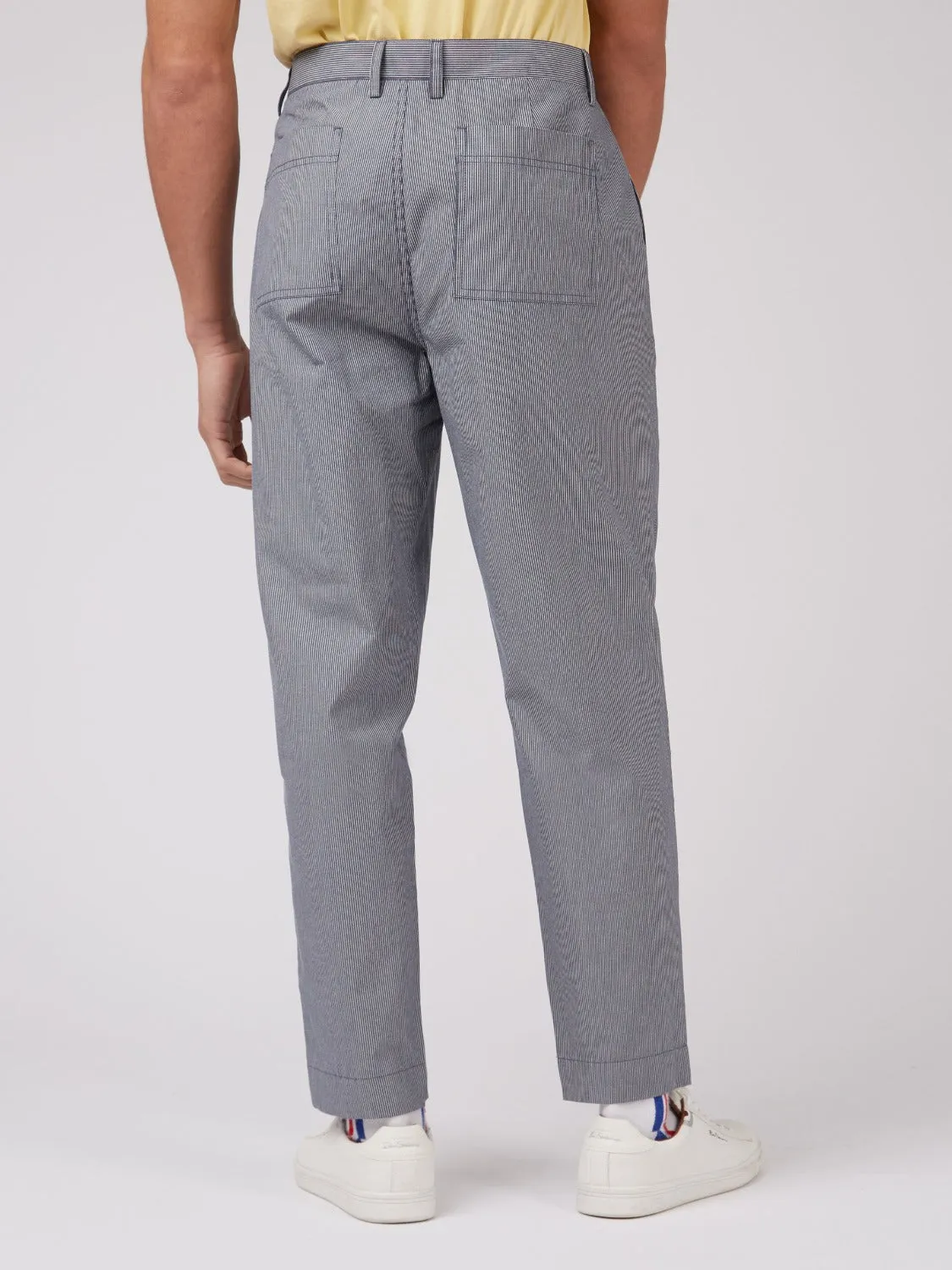 B by Ben Sherman Cotton Taper Trousers sold by Ben Sherman product image thumbnail 3