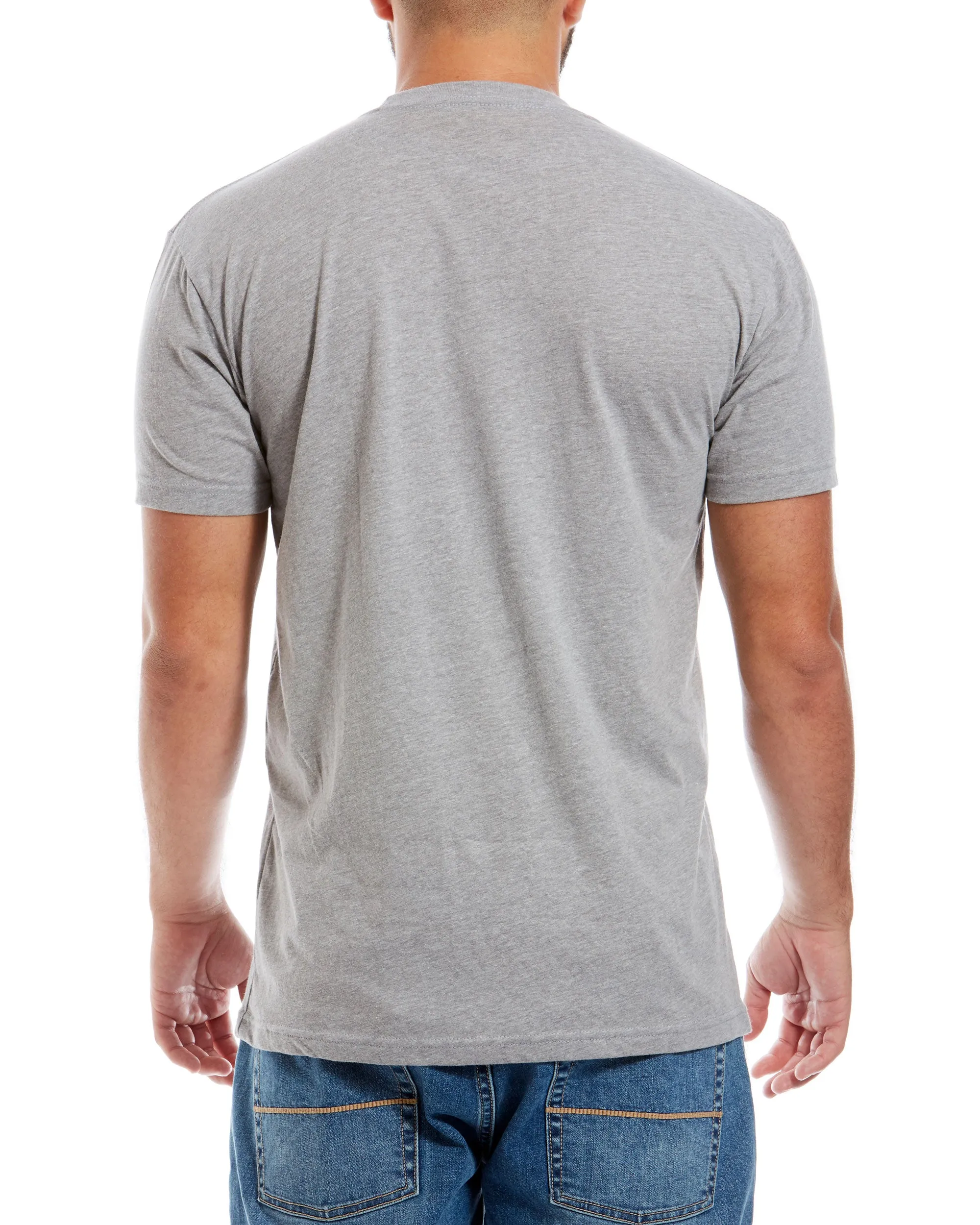 Music Collage Graphic Tee - Dark Heather Grey sold by Ben Sherman product image thumbnail 3