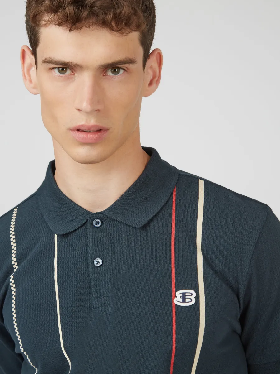 B by Ben Sherman Organic Stripe Polo sold by Ben Sherman