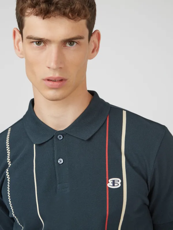 B by Ben Sherman Organic Stripe Polo sold by Ben Sherman
