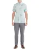 Short-Sleeve Palm Print Shirt - Sea sold by Ben Sherman