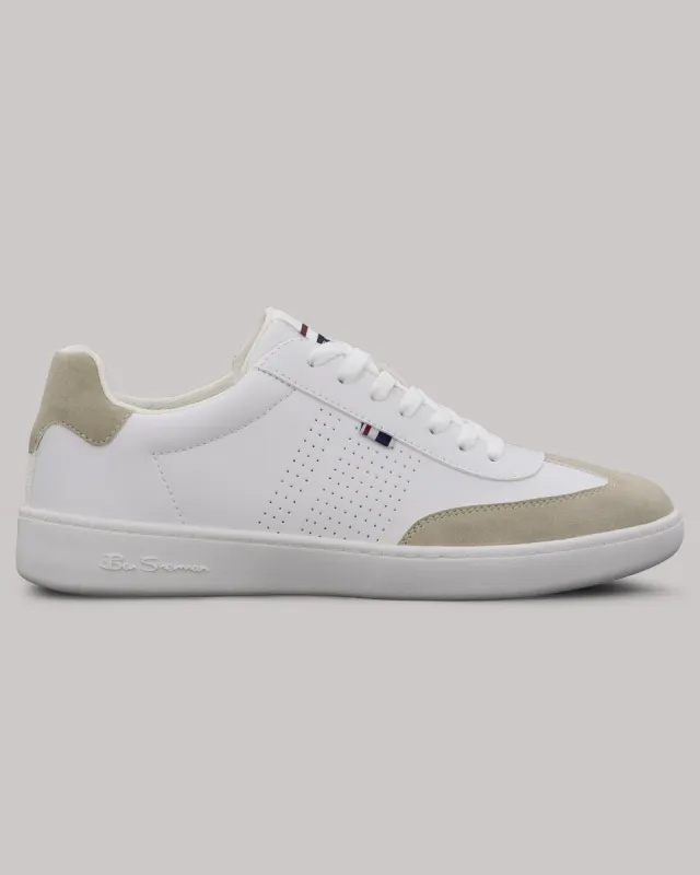 Glasgow Sneaker - White sold by Ben Sherman