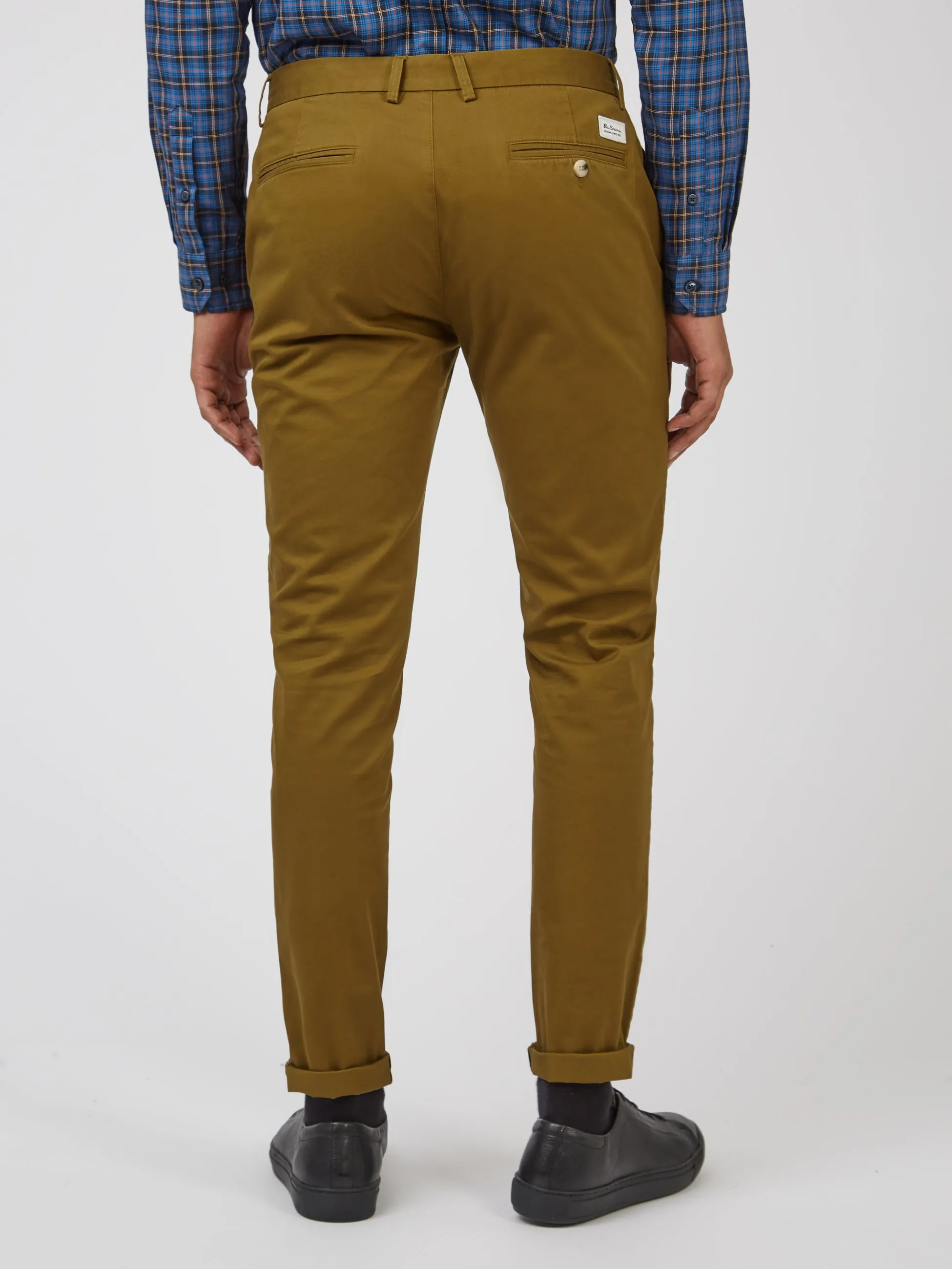 Signature Skinny Stretch Chino Pant - Bronze sold by Ben Sherman product image thumbnail 4