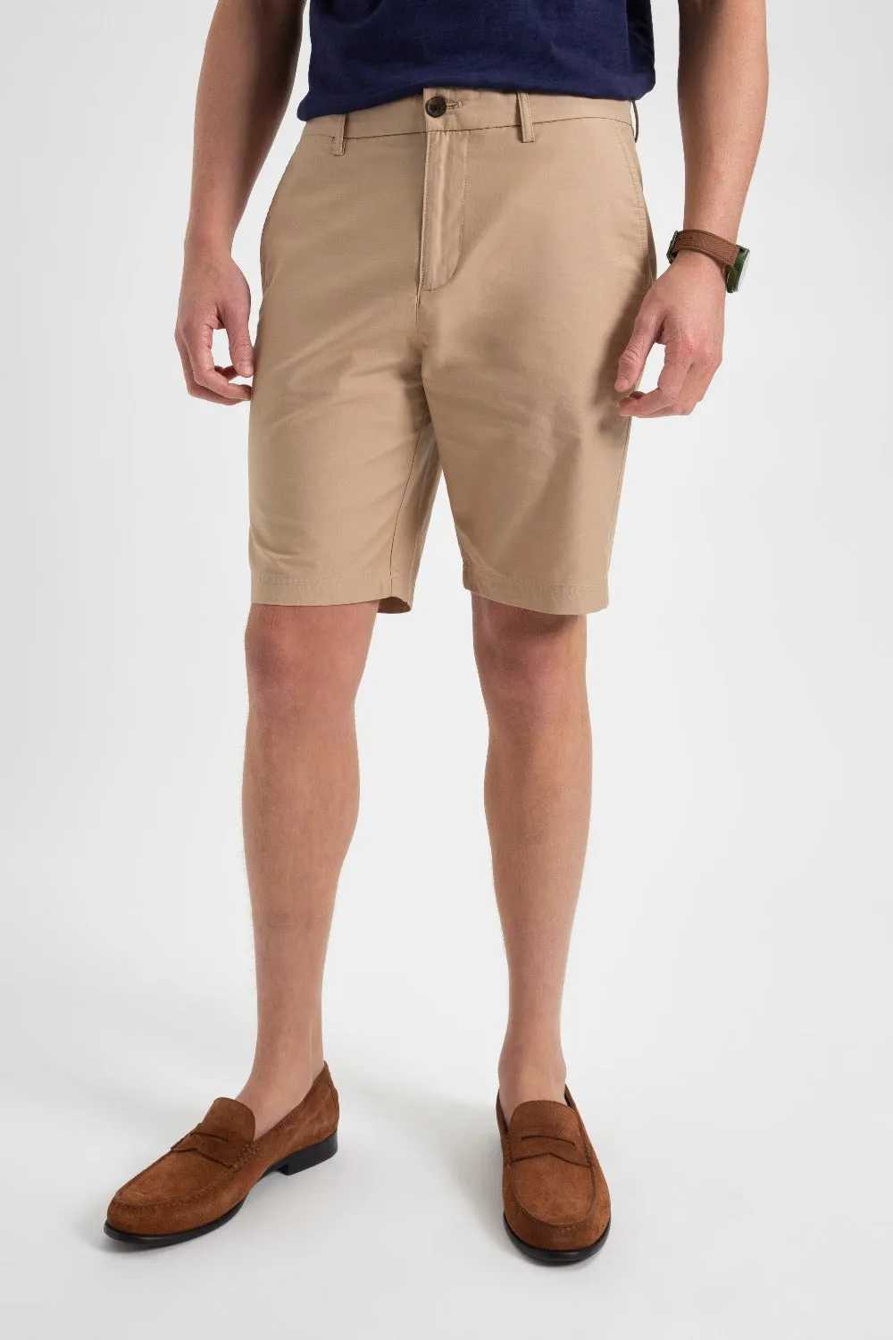 Everyday Slim Fit Chino Short - Sand sold by Ben Sherman