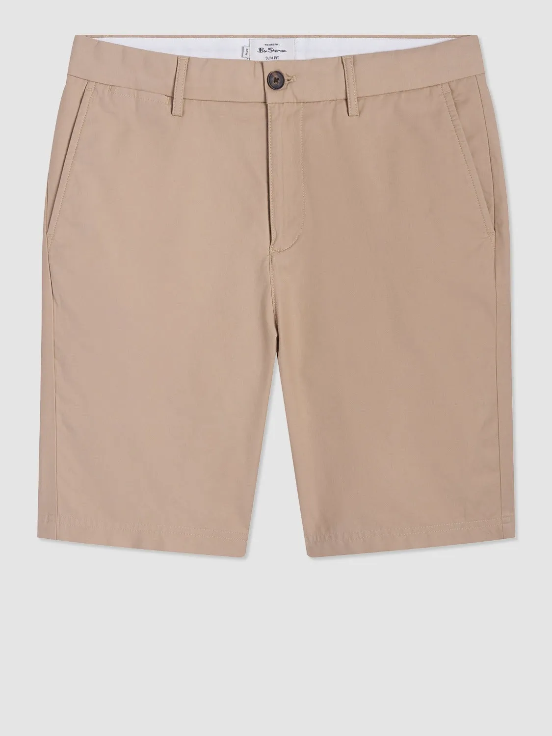 Everyday Slim Fit Chino Short - Sand sold by Ben Sherman product image thumbnail 2