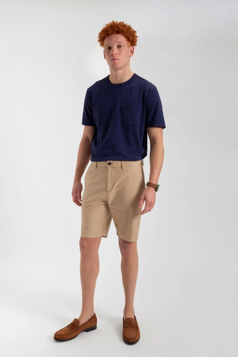 Everyday Slim Fit Chino Short - Sand sold by Ben Sherman product image thumbnail 5