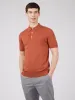 Short-Sleeve Signature Knit Polo - Light Brick sold by Ben Sherman