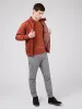 Short-Sleeve Signature Knit Polo - Light Brick sold by Ben Sherman