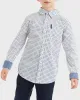 Boys Square Print Button-Down Shirt (Sizes 4-7) sold by Ben Sherman