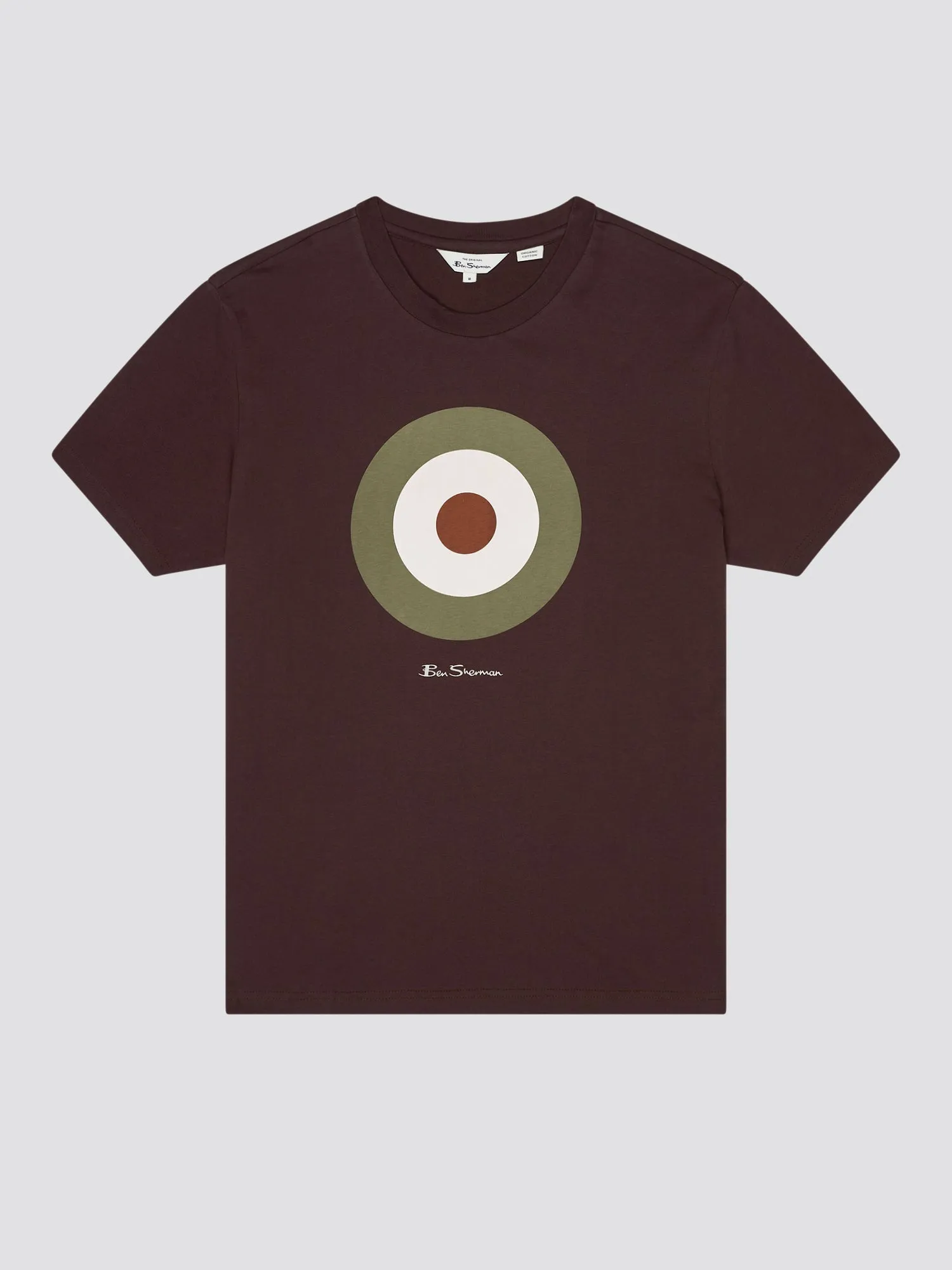 Signature Target Tee - Bordeaux sold by Ben Sherman product image thumbnail 4